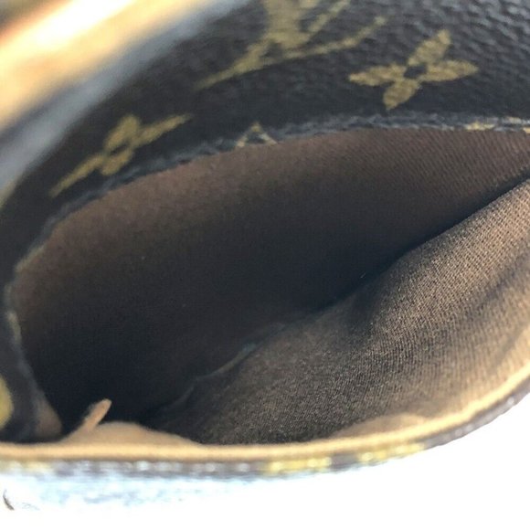 Authentic LOUIS VUITTON M51870 Monogram Pochette Gange Bag Shoulder Bag Monogram - Picture 2 of 14